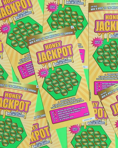 Gisou Honey Jackpot Scratch Card Campaign
