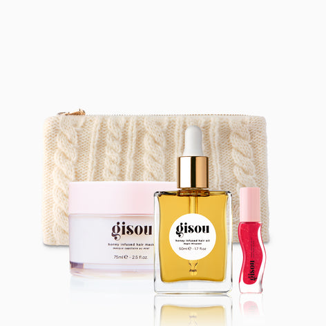 Gisou Holiday Pouch Set