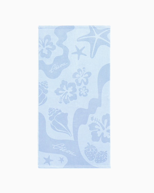 Gisou Summer Beach Towel Set Blue