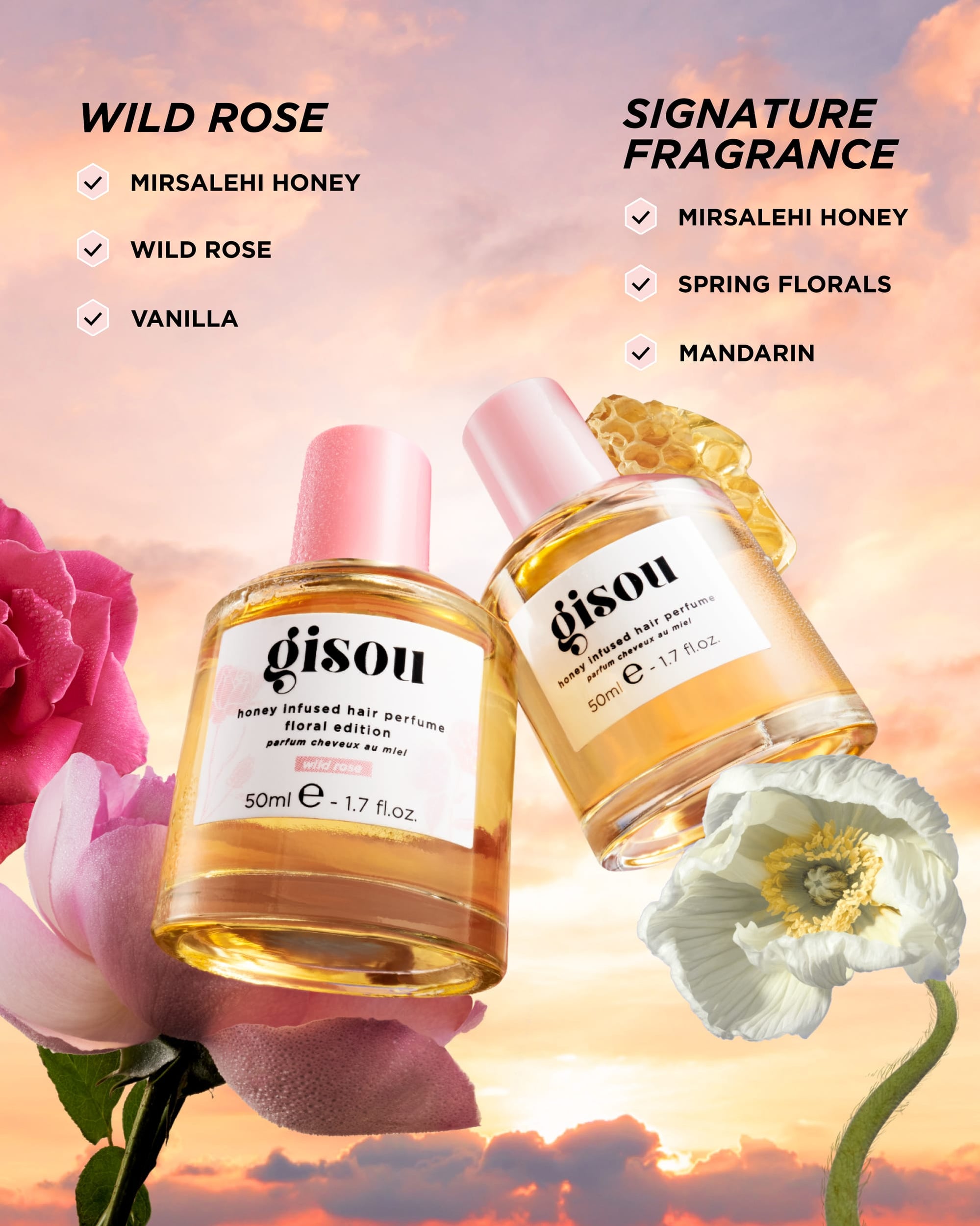 Honey Infused Hair Perfume - Scent & Hydrate Your Hair